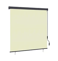 vidaXL Outdoor Roller Blind 66.9"x98.4" Cream