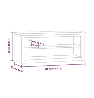 vidaXL Kitchen Wall Cabinet with Shelf Stainless Steel