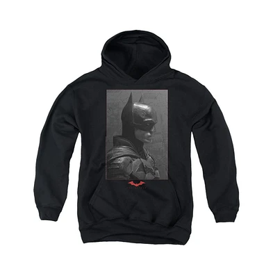 Batman Boys The Youth (2022) Worn Portrait Pull Over Hoodie / Hooded Sweatshirt