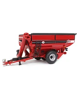 Spec Cast 1/64 Red J&M exTended Reach Grain Cart with Tandem Walking Duals