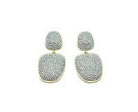 Mignonne Gavigan Rebecca Earrings Gold/Clear