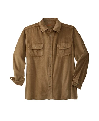 KingSize Tall Long-Sleeve Corduroy Shirt