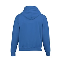 Superman Boys Youth Blue Shield Pull Over Hoodie / Hooded Sweatshirt