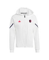 Adidas Men's White St. Louis City Sc 2024 Anthem Travel Full-Zip Jacket