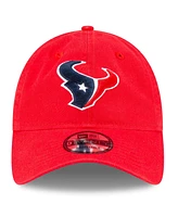 New Era Men's Red Houston Texans Core Classic 9TWENTY Adjustable Hat