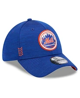 New Era Men's Royal York Mets 2024 Clubhouse 39THIRTY Flex Fit Hat