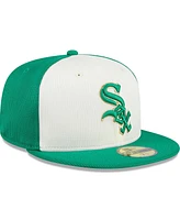 New Era Men's White/Green Chicago White Sox 2024 St. Patrick's Day 59FIFTY Fitted Hat