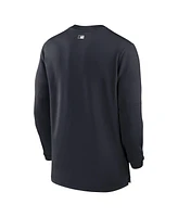 Nike Men's Navy New York Yankees Authentic Collection Game Time Performance Quarter-Zip Top