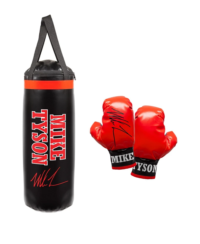 World Tech Toys Mike Tyson Kids Boxing - Punching Bag Hanging and Gloves