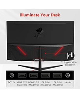 Z-edge inch 2K 2560 x 1440 165Hz 1ms Curved Gaming Monitor