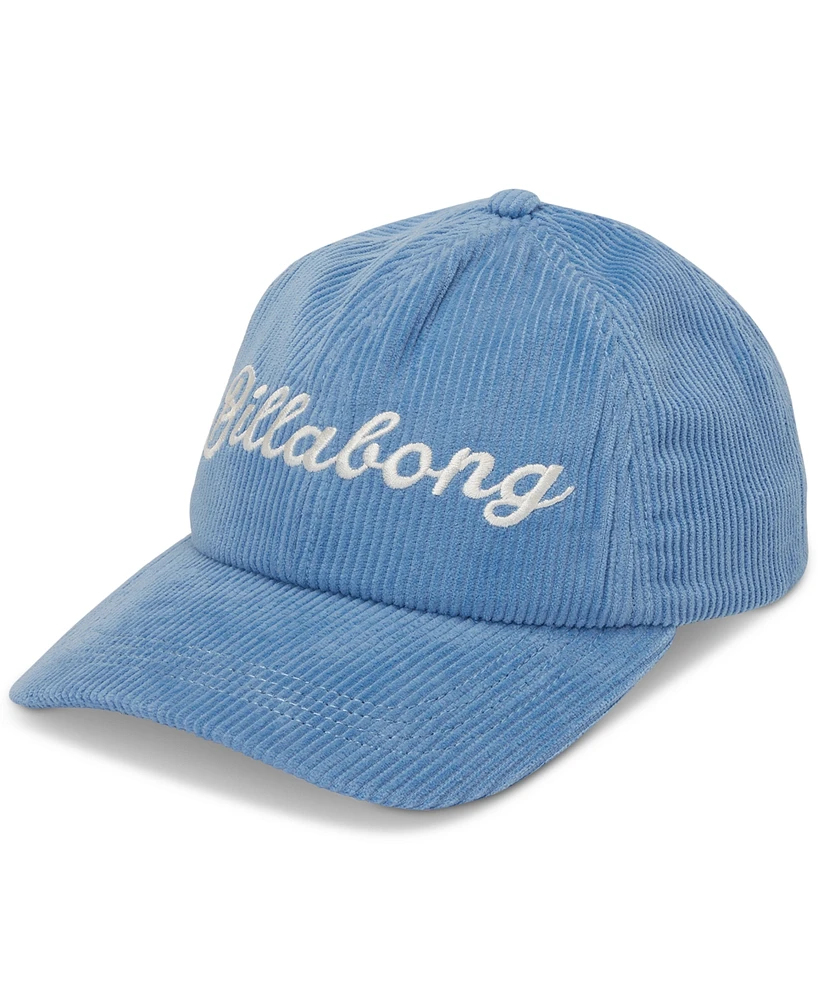 Billabong Juniors' Cotton Corduroy Logo Dad Cap