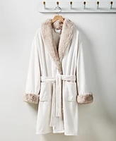 Hotel Collection Faux Fur Robe, Exclusively at Macy's