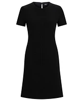 Boss by Hugo Women's Slim-Fit Crew-Neck Dress