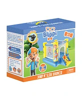 World Tech Toys Moonbug Blippi Inflatable Bouncer with Slide