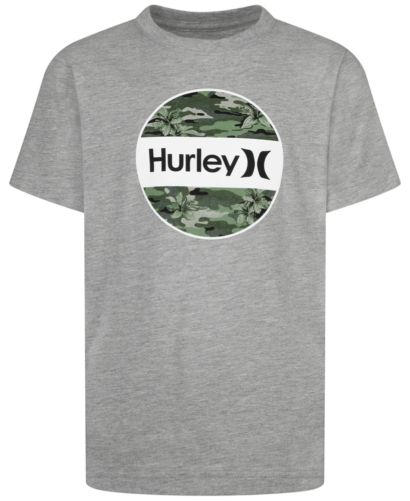 Hurley Big Boys Sharkbait Camo Upf Tee