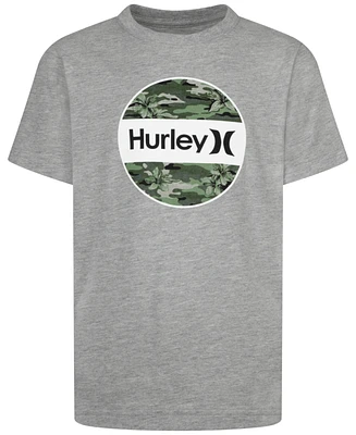 Hurley Big Boys Sharkbait Camo Upf Tee