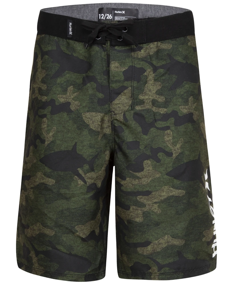 Hurley Big Boys Sharkbait Camo Boardshorts