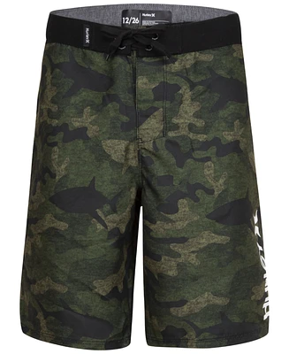 Hurley Big Boys Sharkbait Camo Boardshorts