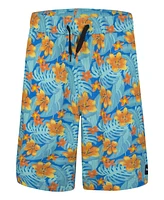 Hurley Big Boys Printed Rayon Pull-On Shorts