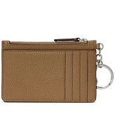 Lauren Ralph Lauren Leather Zip Card Case