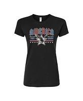 Hybrid Apparel Trendy Juniors Usa Eagle Graphic Tee