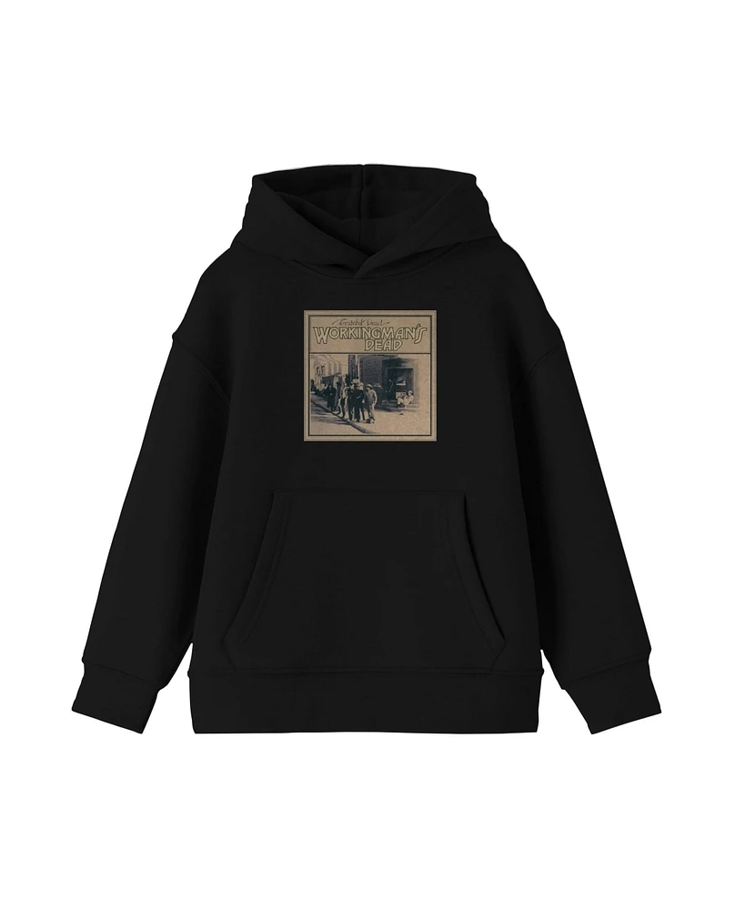 Grateful Dead Boys Workingman's Album Cover Art Black Sweatshirt