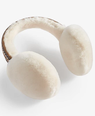 Ugg Women's Braided Fur Earmuffs