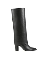 Marc Fisher Ltd Women's Leina Block Heel Pointy Toe Knee High Dress Boots