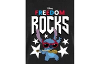 Hybrid Apparel Trendy Juniors Lilo and Stitch Usa Graphic Tee