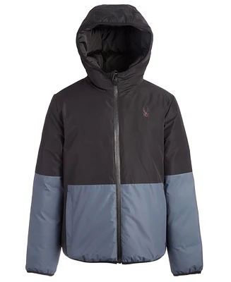 Spyder Big Boys Hooded Reversible Board Jacket