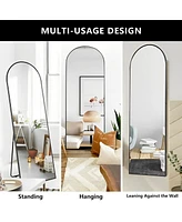 Sugift 65 x22 inch Arched Full Length Mirror