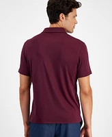 Alfani Men's AlfaTech Stretch Solid Polo Shirt, Created for Macy's