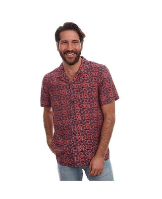 Px Men's Clothing Retro Rayon Shirt