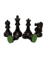 Bobby Fischer Ultimate Chess Piece, Ebonized and Boxwood, 3.75 inch King