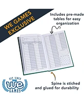 We Games Hardcover Chess Scorebook & Notation Pad