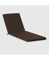 WestinTrends Outdoor Chaise Lounge Chair Cushions Set of 2, 78" x 23"