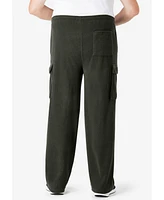 KingSize Men's Explorer Plush Fleece Cargo Pants