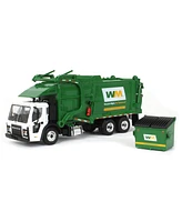 First Gear 1/64 Mack Lr with McNeilus Meridian Front Loader & Dumpster, Waste Management Truck