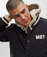 Mode Of One Mens Varsity Bomber Jacket Fleece Hoodie Jogger Pants Created For Macys