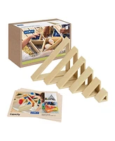 Kaplan Early Learning Discovery Triangles - Natural - 6 Pieces