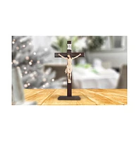 Fc Design Jesus Nailed On The Cross 16"H Crucifix Holy Statue Religious Decoration Figurine Home Decor Perfect Gift for House Warming, Holidays and Bi