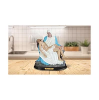 Fc Design 10"H Blue La Pieta by Michelangelo Statue Holy Figurine Religious Decoration Home Decor Perfect Gift for House Warming, Holidays and Birthda