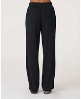 Rebody Active Women's Retreat Waffle Wide Leg Pant 30"