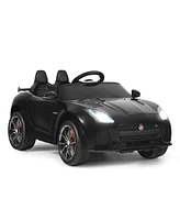 Sugift 12V Jaguar F-Type Svr Licensed Kids Ride On Car