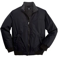 KingSize Big & Tall Fleece-Lined Bomber Jacket