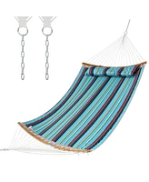 Sugift Outdoor Hammock with Detachable Pillow