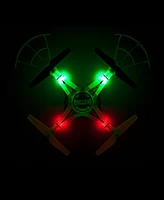 World Tech Toys Striker-x Glow-In-The-Dark 2.4GHz 4.5CH Rc Hd Camera Drone