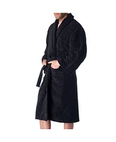 Alpine Swiss Pure Cotton Men Terry Cloth Bathrobe Super Absorbent Hotel Spa Robe