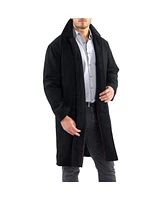 Alpine Swiss Men's Zach Men s Wool Blend Overcoat – Knee-Length Trench Coat, Runs Large for Layering Over Suits or Sweaters