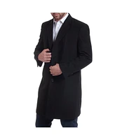 Alpine Swiss Luke Wool Mens Tailored 37" Walker Jacket Top Coat Car Overcoat